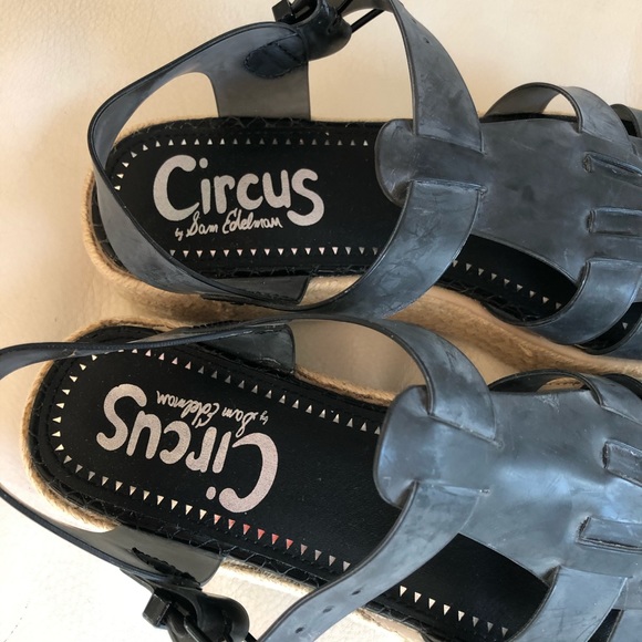 NWOT Vegan Sam Edelman Fisherman Platform Sandals. - Picture 5 of 7